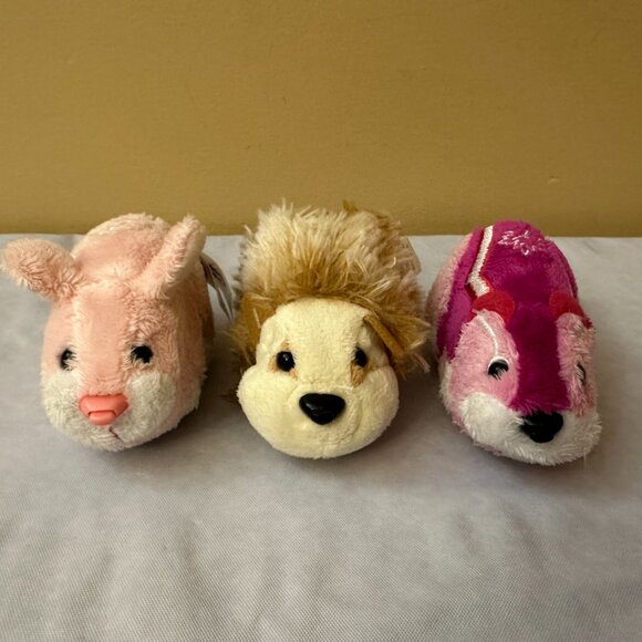 15 pc Zhu Zhu Pets Bundle / 5 Animals (Work) and 10 Track & Building Pieces - Picture 4 of 13